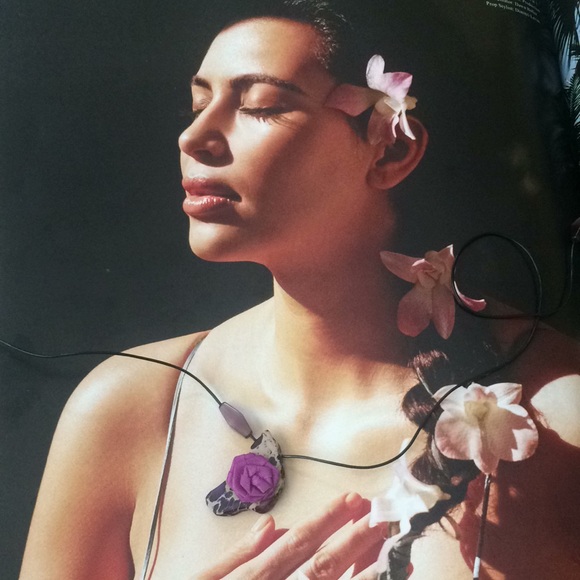 Natural stone necklace, hand made - Picture 4 of 5